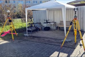 Alles vorbereitet: Vermessungstechnik  vom Vermessungsbüro Kühne wartet auf interessierte Schüler und Schülerinnen am Zukunftstag 2026